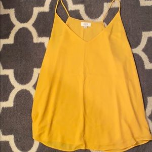 Yellow tank top